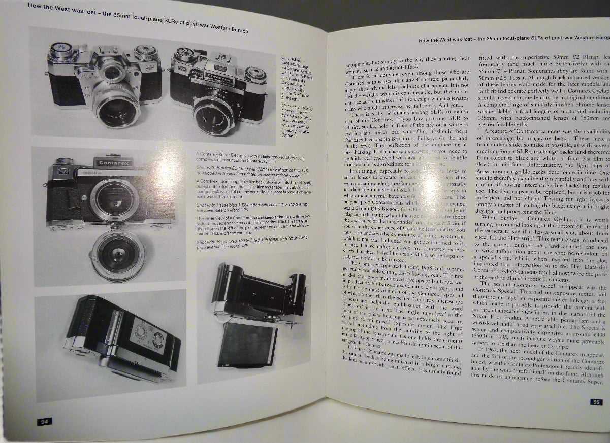 Collecting And Using Classic SLRs By Ivor Matanle