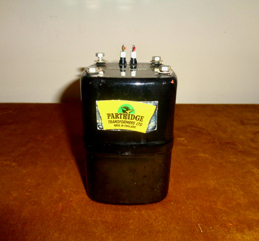 Vintage Partridge Oil Filled Choke 5H @250mA 50-60Hz