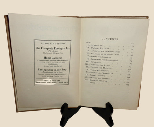 Photographic Enlarging By R Child Bayley Fourth Edition