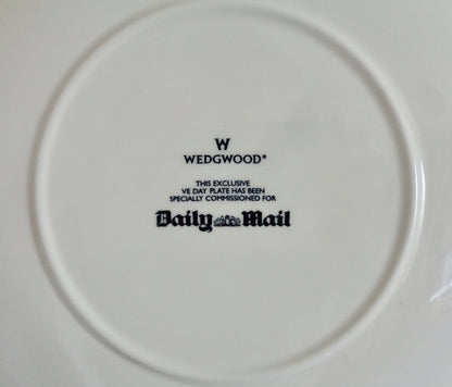 Wedgwood 60th Anniversary VE Day Commemorative Plate