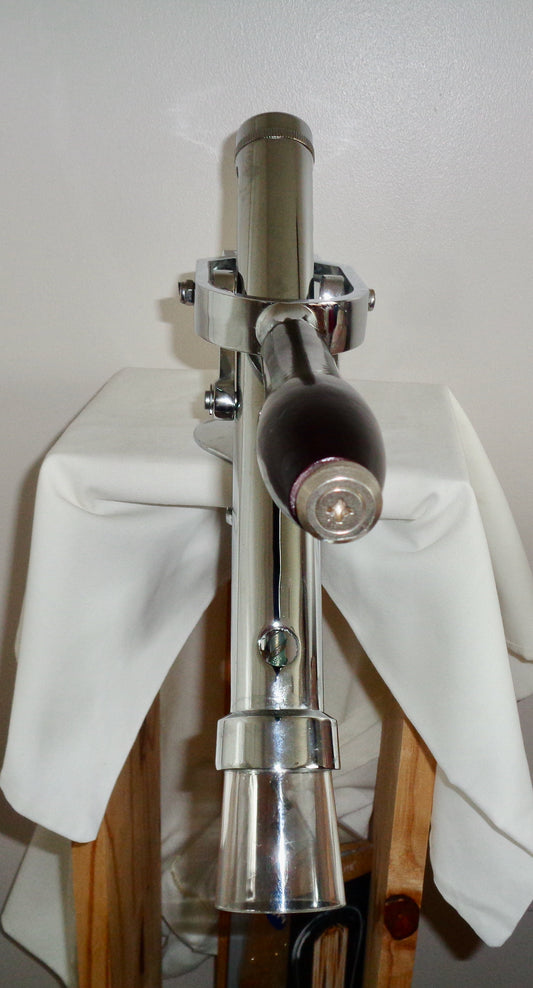 Table Clamp Mounted Wine Bottle Corkscrew