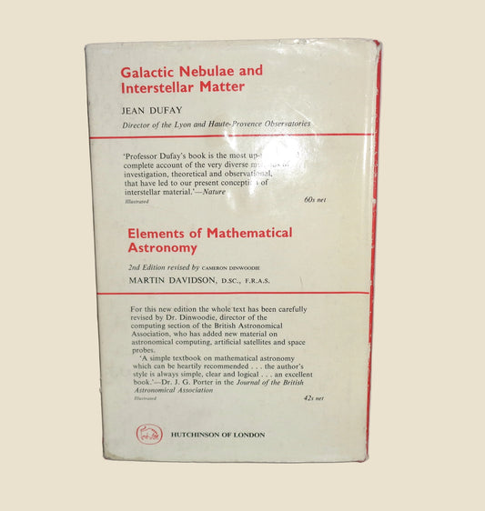 Radio Astronomy By JH Piddington (1961)