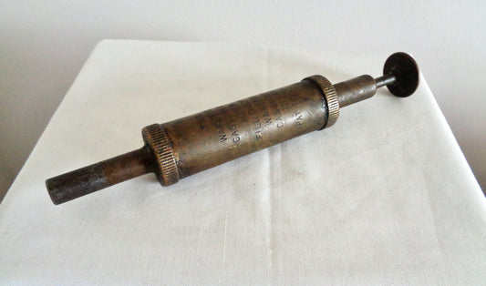1920s Wakefield Castrolease Automotive Grease Gun