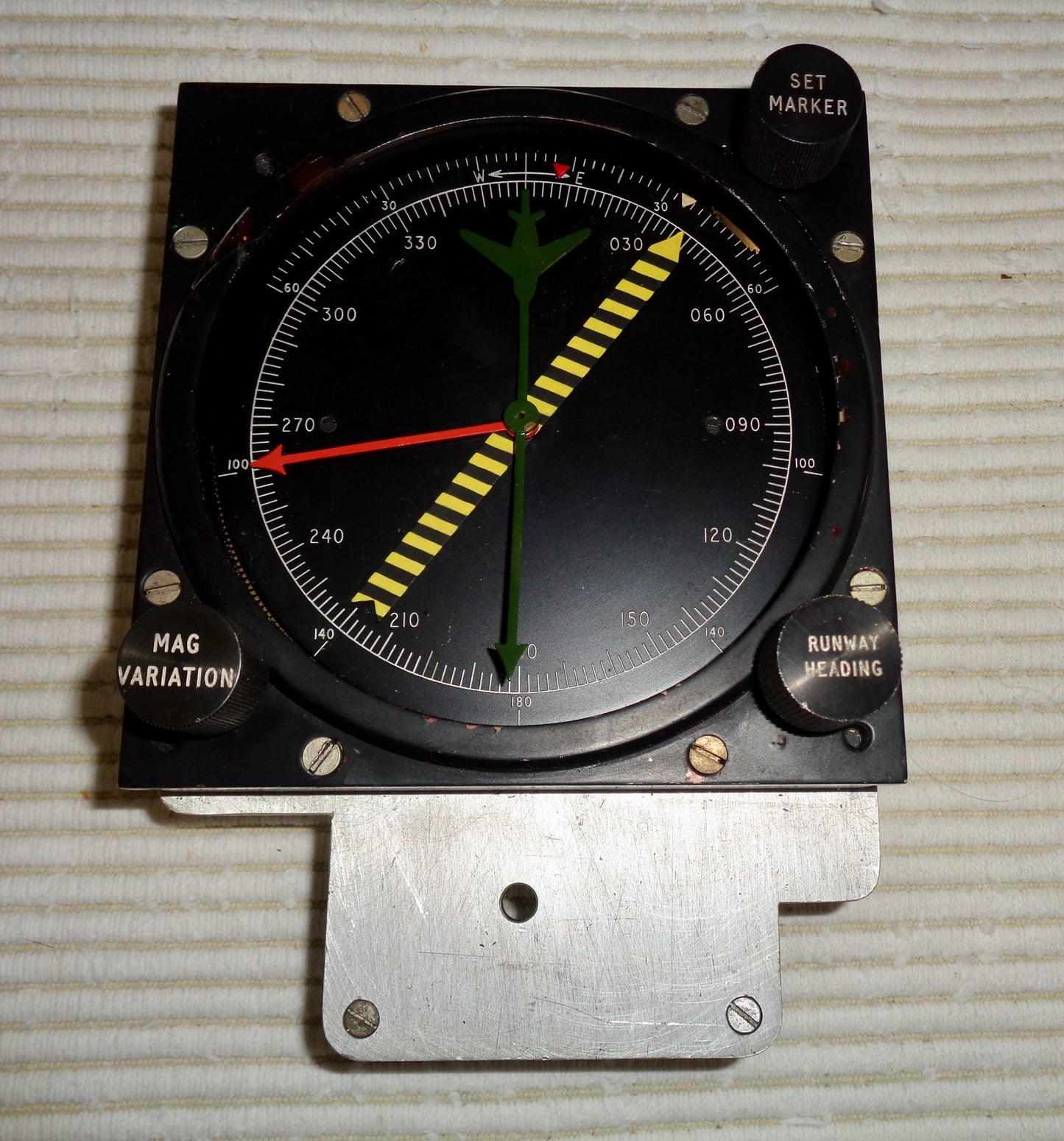 Vintage Aircraft Flight Combination Instrument Meter