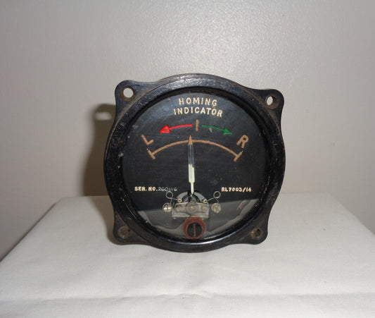 Vintage Airplane RL7003/14 Homing Indicator Turn Meter