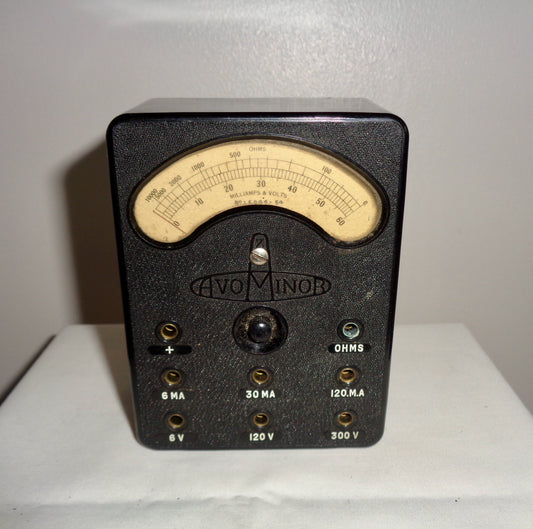 1930s ACWEECO AVO Minor 13-Range Moving Coil Multimeter