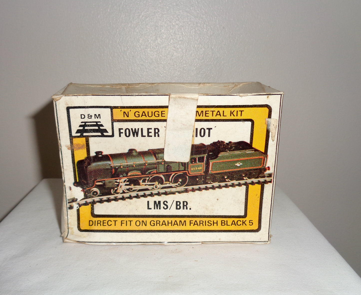 1970s D&M White Metal N-Gauge Model Train Kit Of LMS Fowler Patriot WNL53