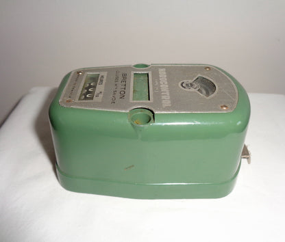 Vintage Bretton Horocontrol Elapsed Time Indicator / Machine Running Time Meter