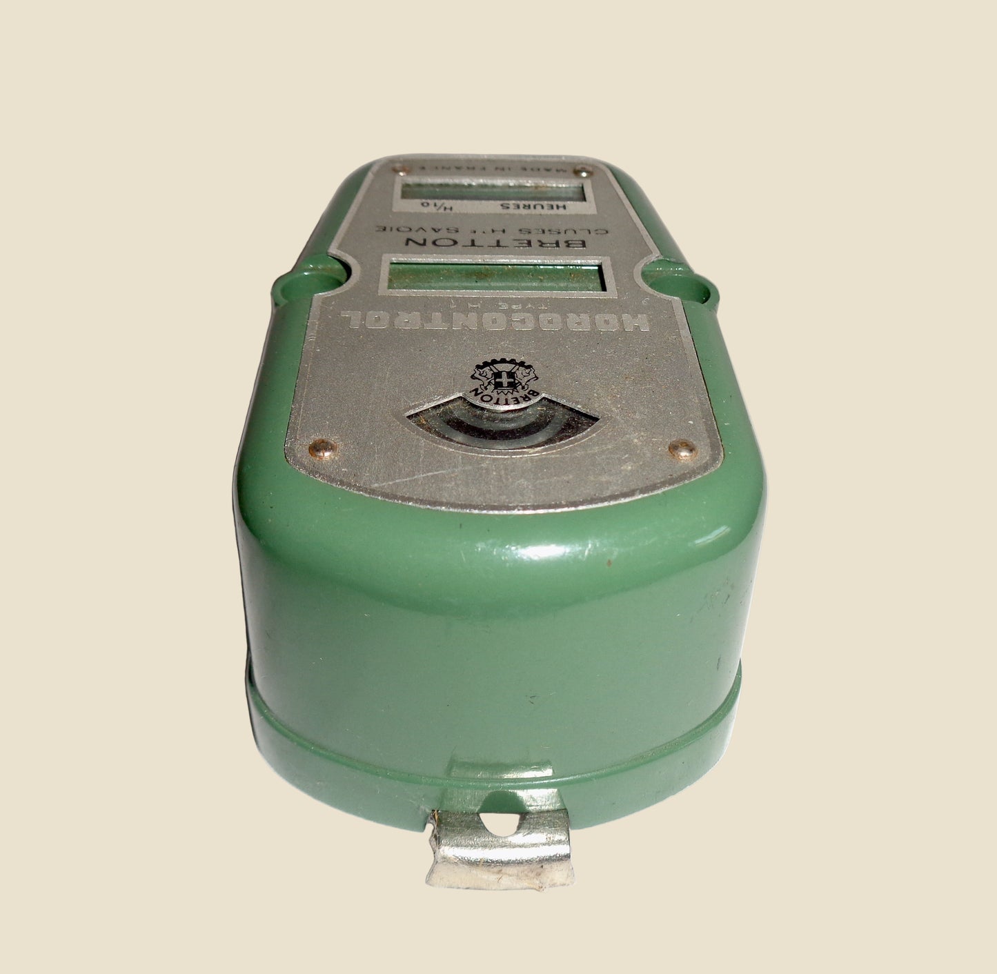 Vintage Bretton Horocontrol Elapsed Time Indicator / Machine Running Time Meter