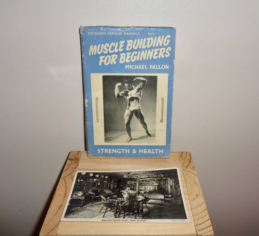 1950s Book Muscle Building For Beginners By Michael Fallon