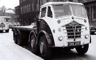 Vintage Model Foden Lorry By Motorways of Stroud