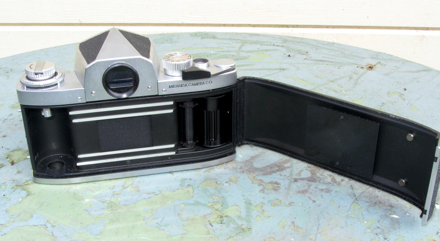 Miranda Sensomat RE 35mm SLR Camera With Auto Miranda 50mm f1.8 Lens