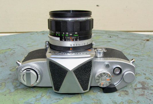 Miranda Sensomat RE 35mm SLR Camera With Auto Miranda 50mm f1.8 Lens