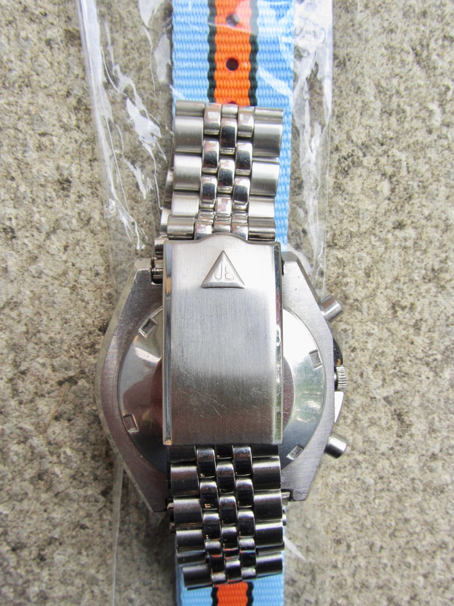 Vintage Seiko 6139-8029 Chronograph Stainless Steel Automatic Watch