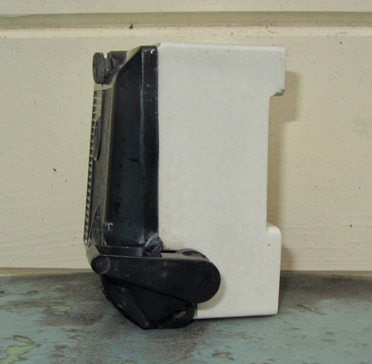 Vintage Bill Insulok Ceramic and Bakelite Electrical Fuse Box