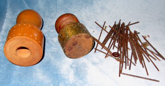 1920s Kit For Making Basketweave / Honeycomb RF Coils Used In Early Radio