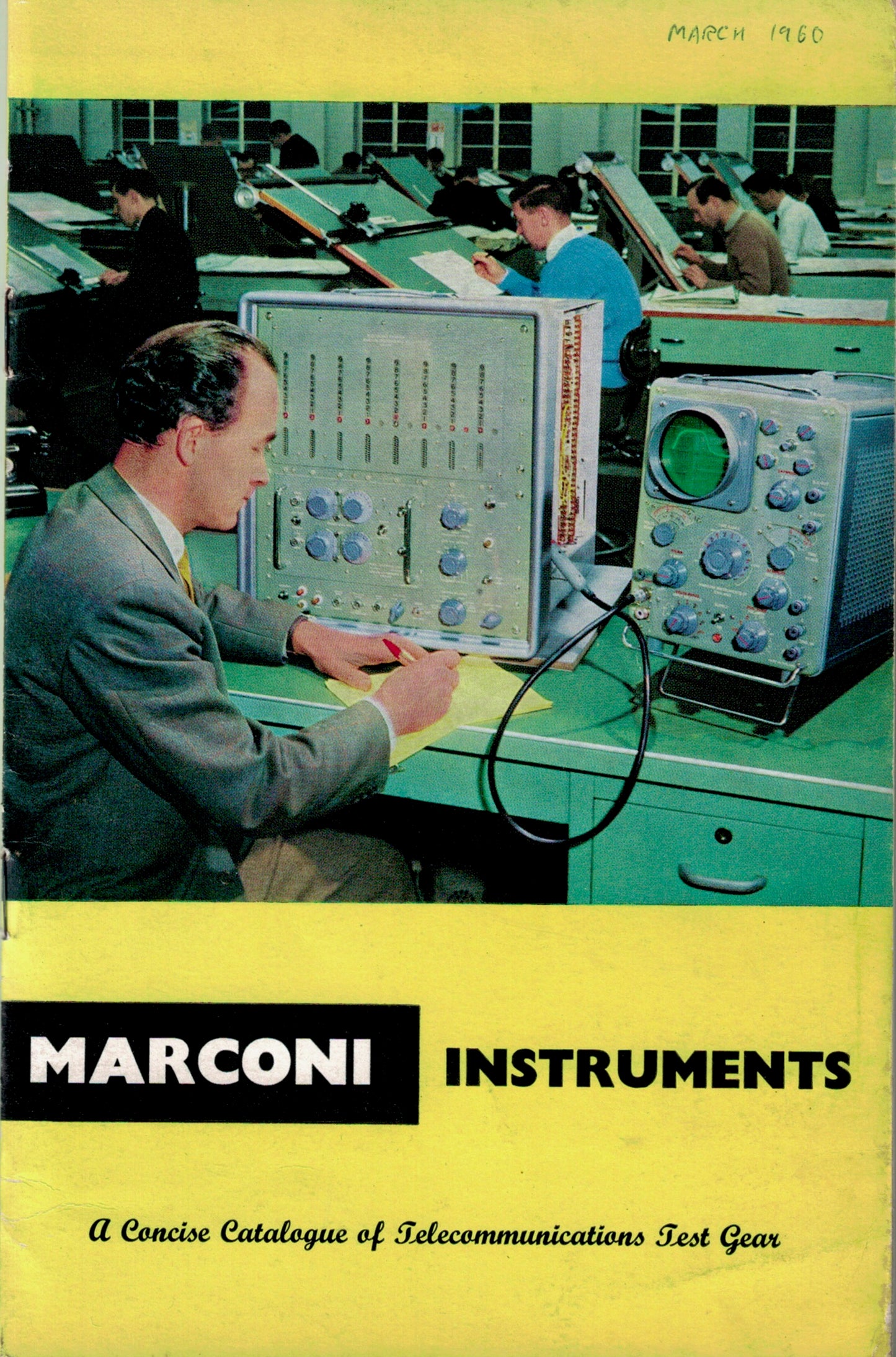 Original Marconi Instruments Telecommunications Test Gear Catalogue