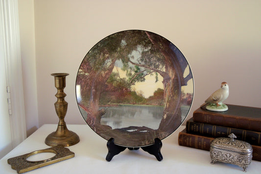 Royal Doulton Murray River Gums Photolithography collector's plate D6425