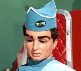 1993 Matchbox Thunderbird 1 Pull Back Action Vehicle