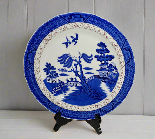 Royal Doulton Booths Real Old Willow Majestic Collection Dinner Plate