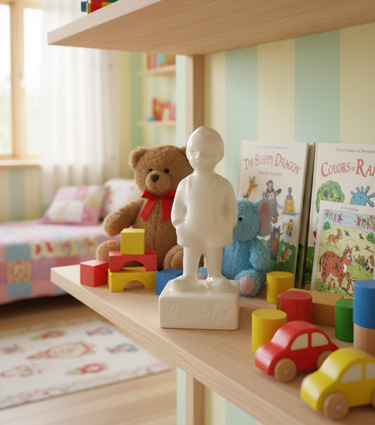 Vintage Bartje Bartels Small Pottery Figurine By Suze Boschma-Berkhout