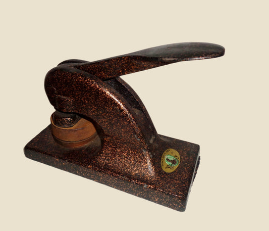 Vintage Paper Embosser Stamp / Press By Shaway Shaw & Sons