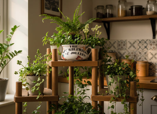 Vintage Portmeirion Chamber Pot Commemorating The Grumbleweeds At Jollees