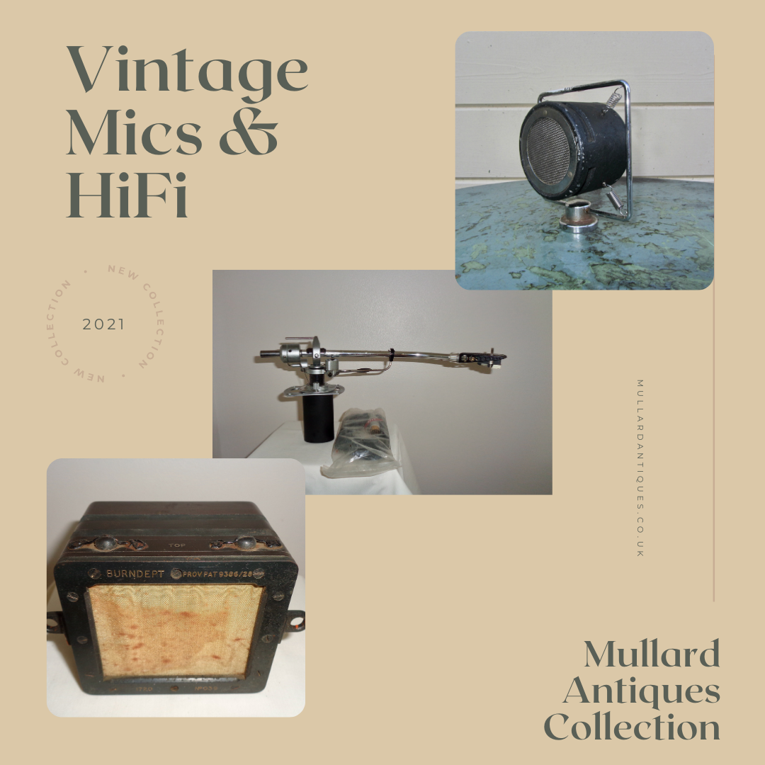 Vintage Microphones And HiFi At Mullard Antiques