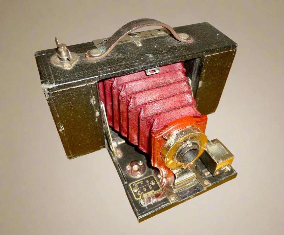 1900s Kodak No.2 Model A Folding Brownie Roll Film Camera Made By Koda ...
