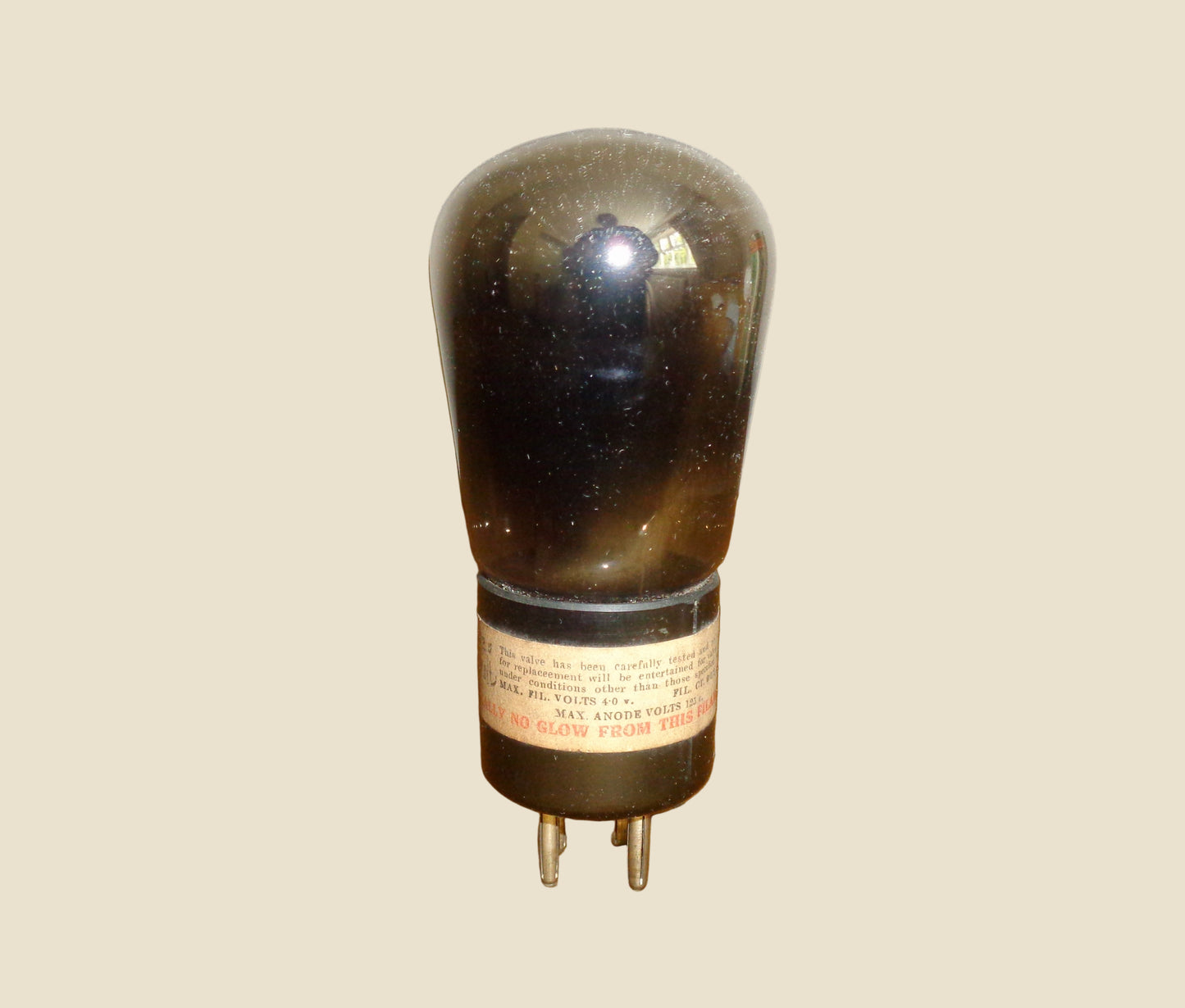 1920s Mullard PM3 Radio Triode Valve In Its Original Box