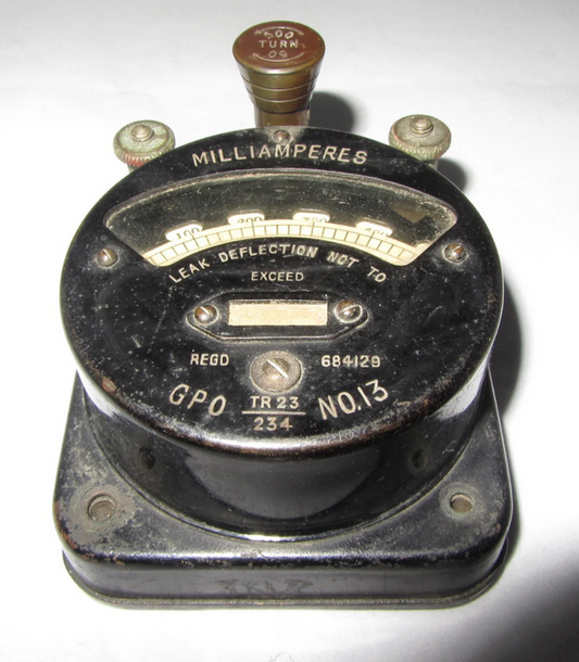 1921 GPO No.13 Milliammeter