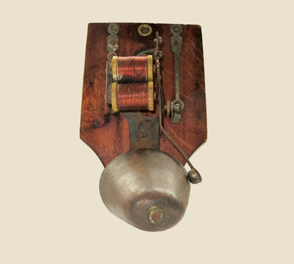 1930s Metal And Wood Internal Door / Butler Bell Ringer For Spares / Repairs