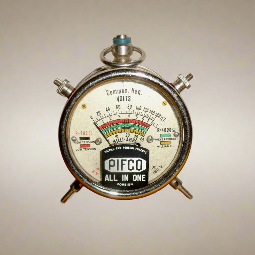 1930s Pifco All In One Pocket Meter Voltmeter Ammeter