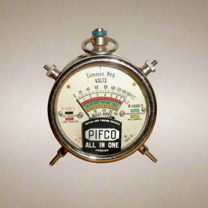 1930s Pifco All In One Pocket Meter Voltmeter Ammeter
