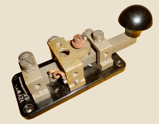1940 TMC Group 1 No.2 Key WT 8 Amp WW2 Military Morse Key ZA4511