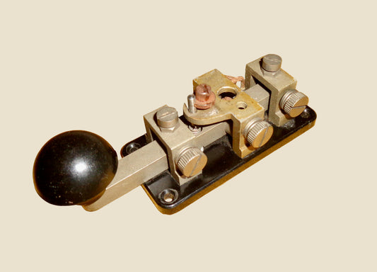 1940 TMC Group 1 No.2 Key WT 8 Amp WW2 Military Morse Key ZA4511