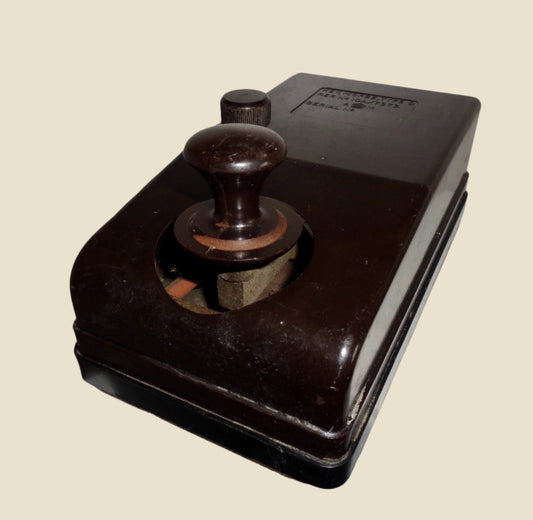 1940s Marconi Air Ministry D Type Morse Key 10A/7373