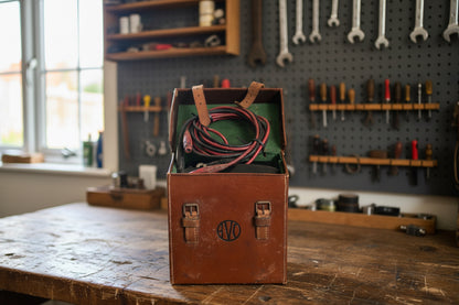 1940s Universal Avometer Model 7 With Tan Leather Transit Case 