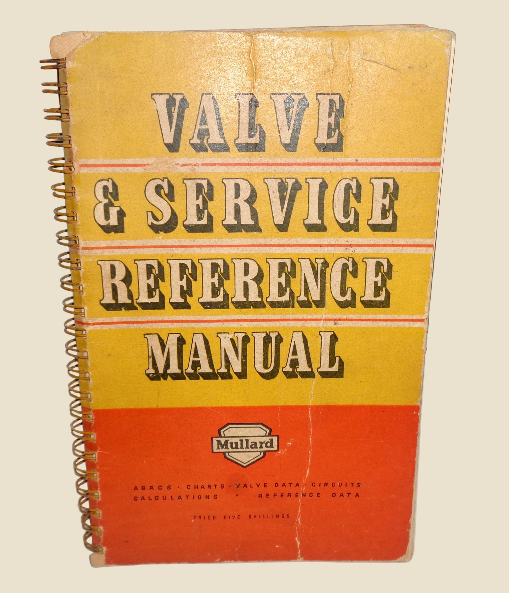 1949 Mullard Valve And Service Reference Manual. First Edition Second Impression