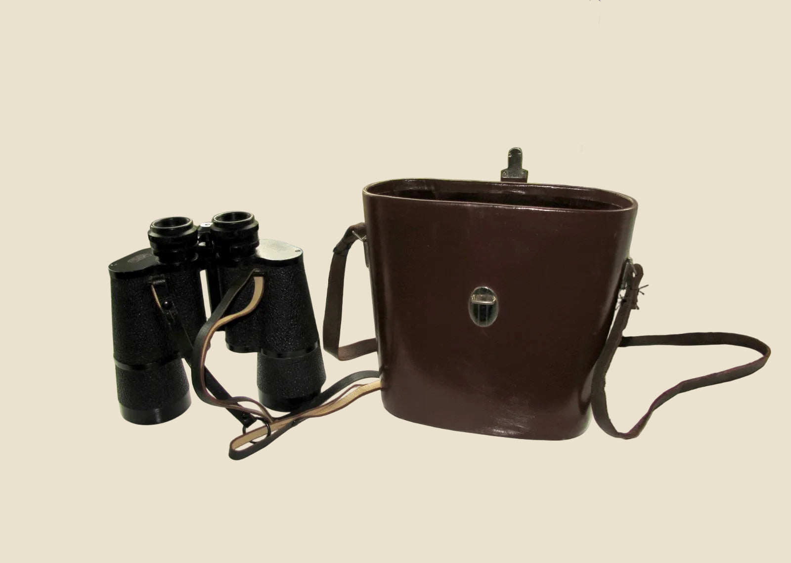 1950s DDR Carl Zeiss Jena Jenoptem 10x50W Multicoated Binoculars