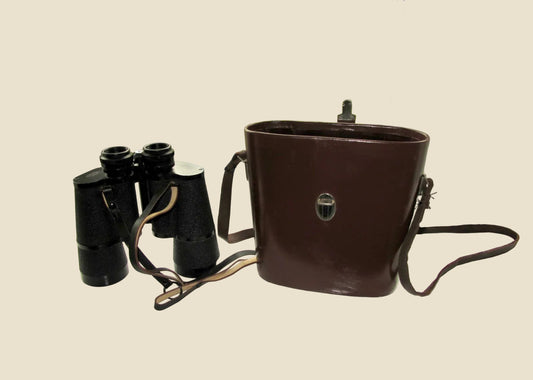 1950s DDR Carl Zeiss Jena Jenoptem 10x50W Multicoated Binoculars