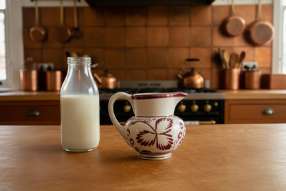 1950s Grays Pottery Copper Lustre Milk Jug / Creamer 