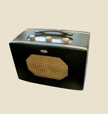 1950s Roberts Green CR Valve Portable Radio For Display Only