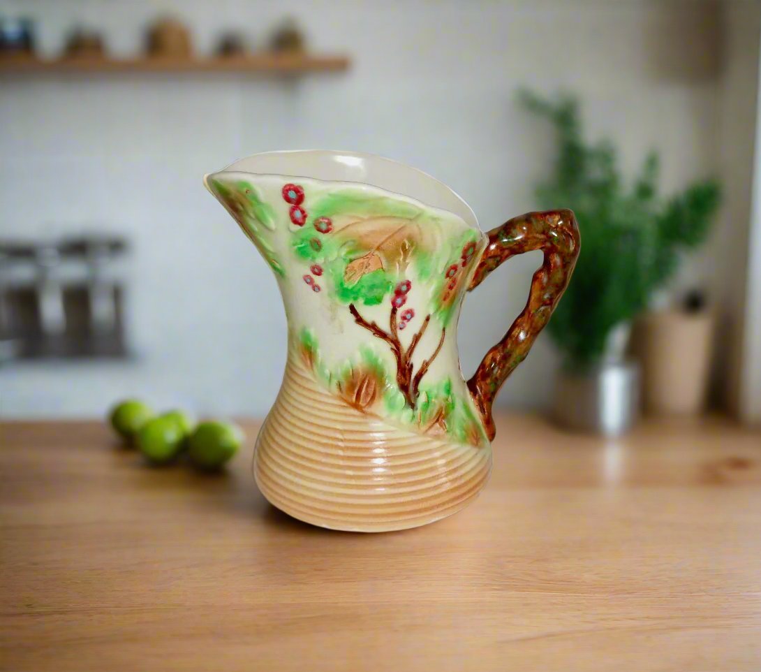 1950s SylvaC Autumn Art Pottery Jug / Pitcher Pattern 1556