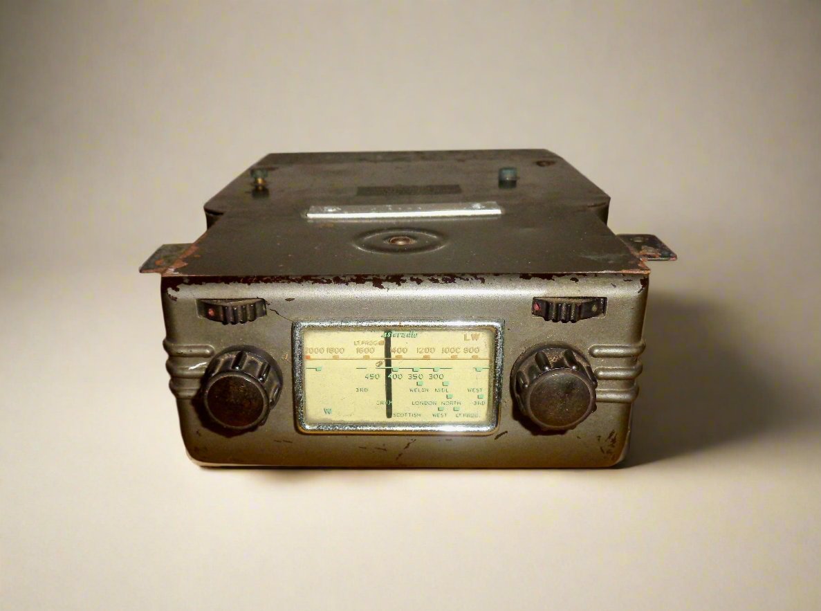 1950s Vintage Masteradio MW/LW Car Radio Model 701 With Some Accessories & Original Box