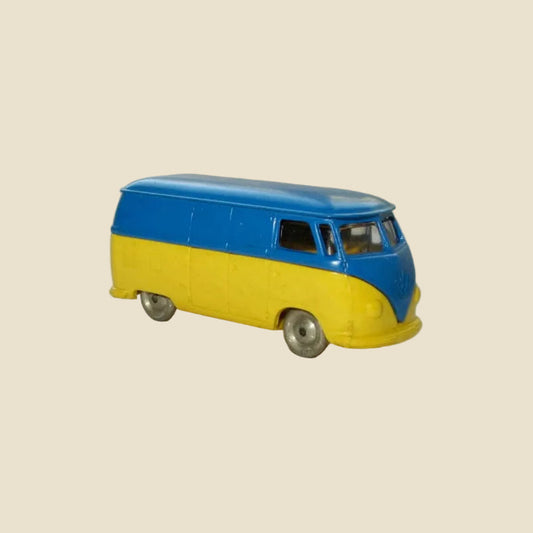 1960s LEGO HO 1:87 VW Spilt Screen Camper Van In Blue And Yellow