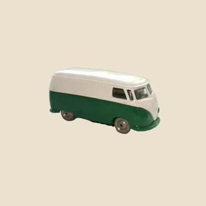 1960s LEGO HO 1:87 VW Spilt Screen Camper Van In Green And White 