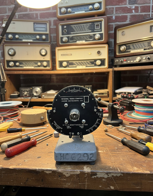 1960s Type 1602-B General Radio Company UHF Admittance Meter