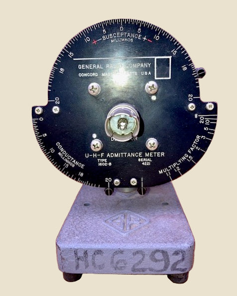 1960s Type 1602-B General Radio Company UHF Admittance Meter