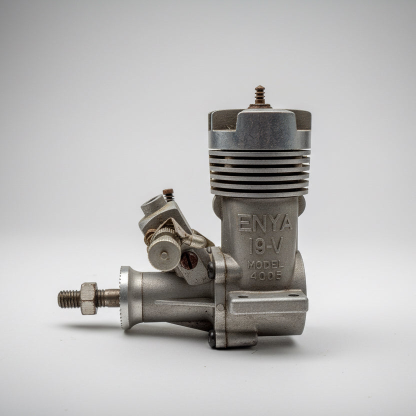 1970s Enya Model 4005 19V Engine For Model Aircraft